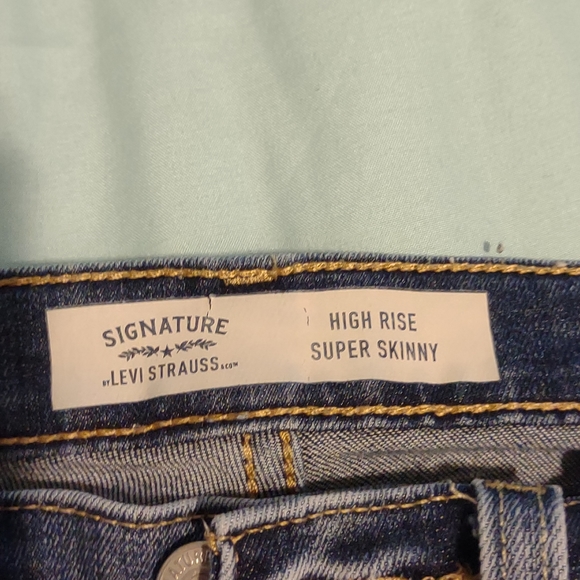 Youth High Rise Super Skinny Stretchy Jeans - Picture 4 of 4